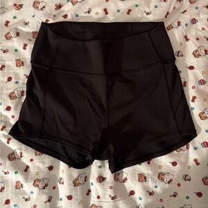 Lululemon Black Workout Shorts
